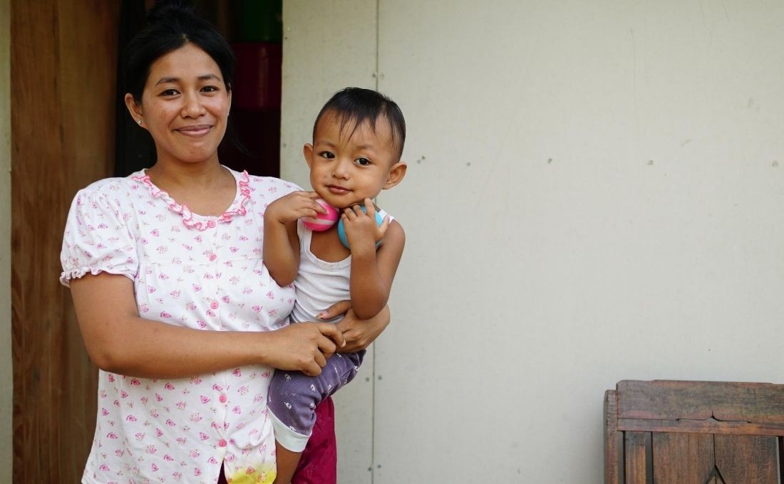 Huntara, Berkah Keluarga Kecil Maria