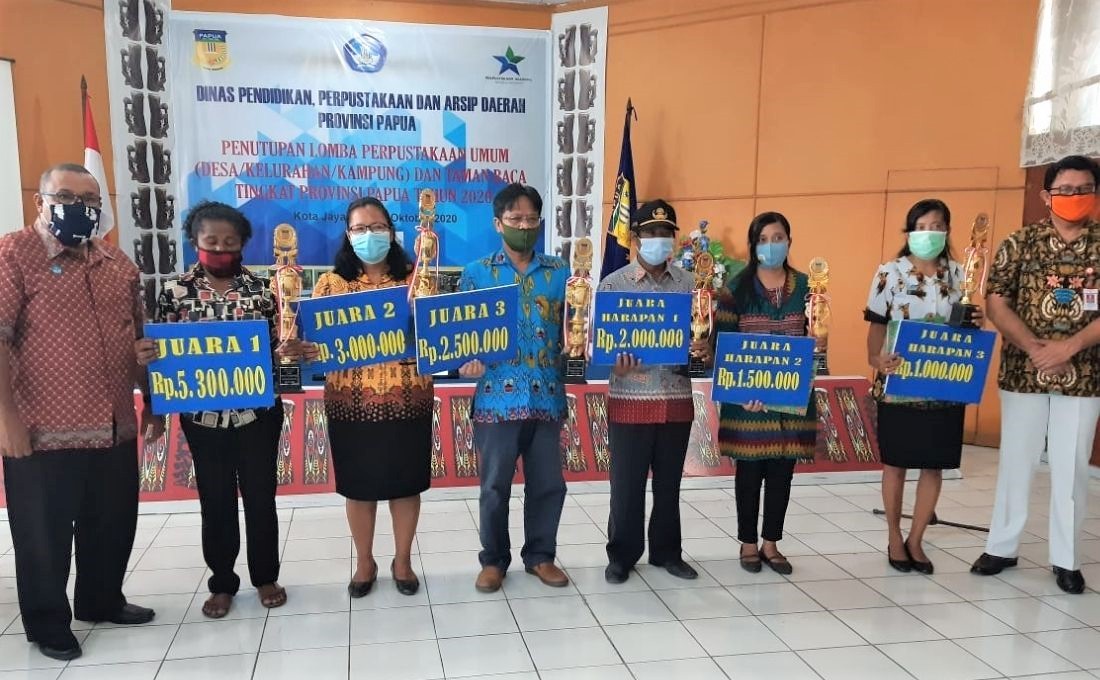 Unik, Rumah Baca Yoboi Raih Juara Lomba Perpustakaan se-Papua