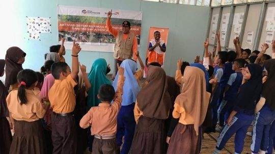 Implementasi Sekolah Aman Bencana di Lombok