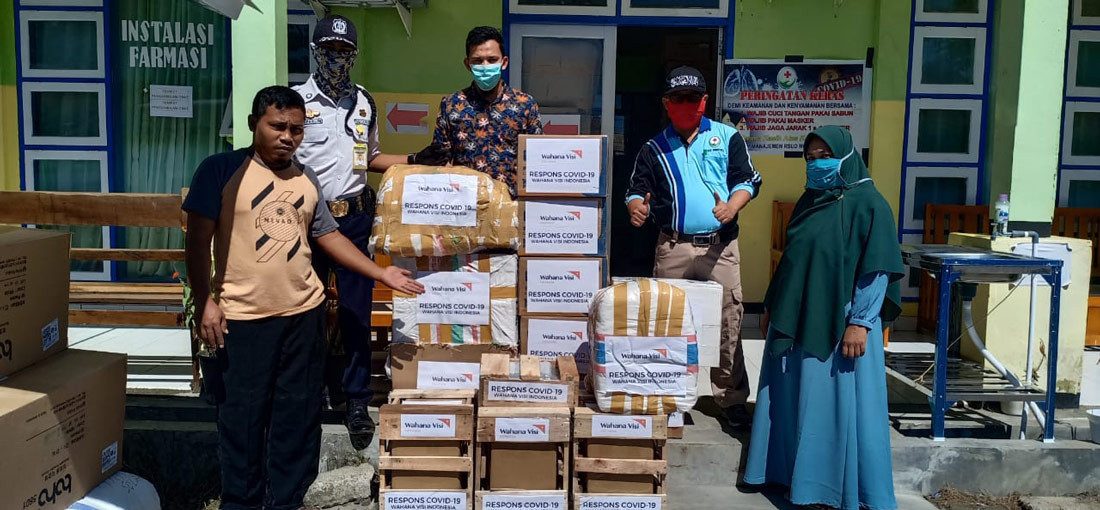 Proyek Moringa WVI Salurkan Bantuan APD Pertama Bagi RSUD Mokoyurli Buol 