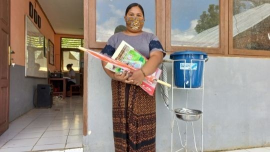 Demi Perkembangan Anak, Yohana Kini Dampingi Anak Bermain dan Belajar