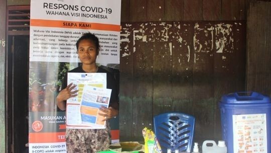 Distribusi ke Penerima Manfaat, PKK Tobelo Barat Bantu Proyek I-COPE