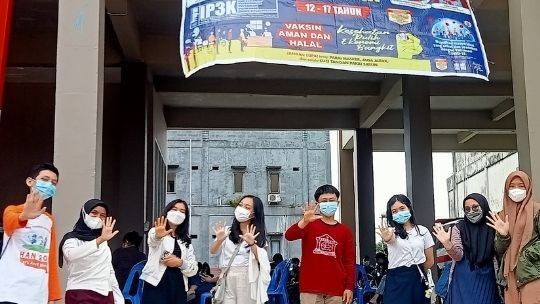 Penggerak Vaksinasi Massal di Sekadau