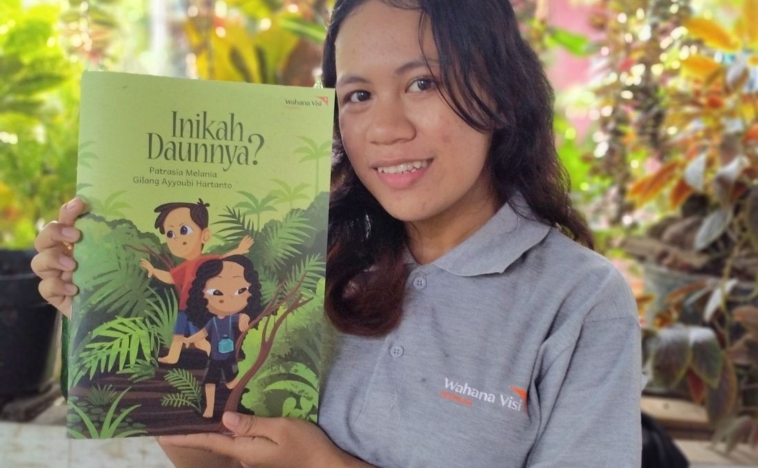 Terima Manfaat Pelatihan, Wanita Ini Ciptakan Buku Cerita Anak