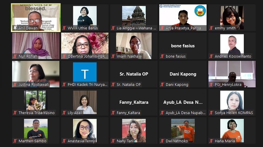 Demi Penghapusan Kekerasan Seksual, WVI Undang Tokoh Agama dan Adat Bicarakan RUU TPKS