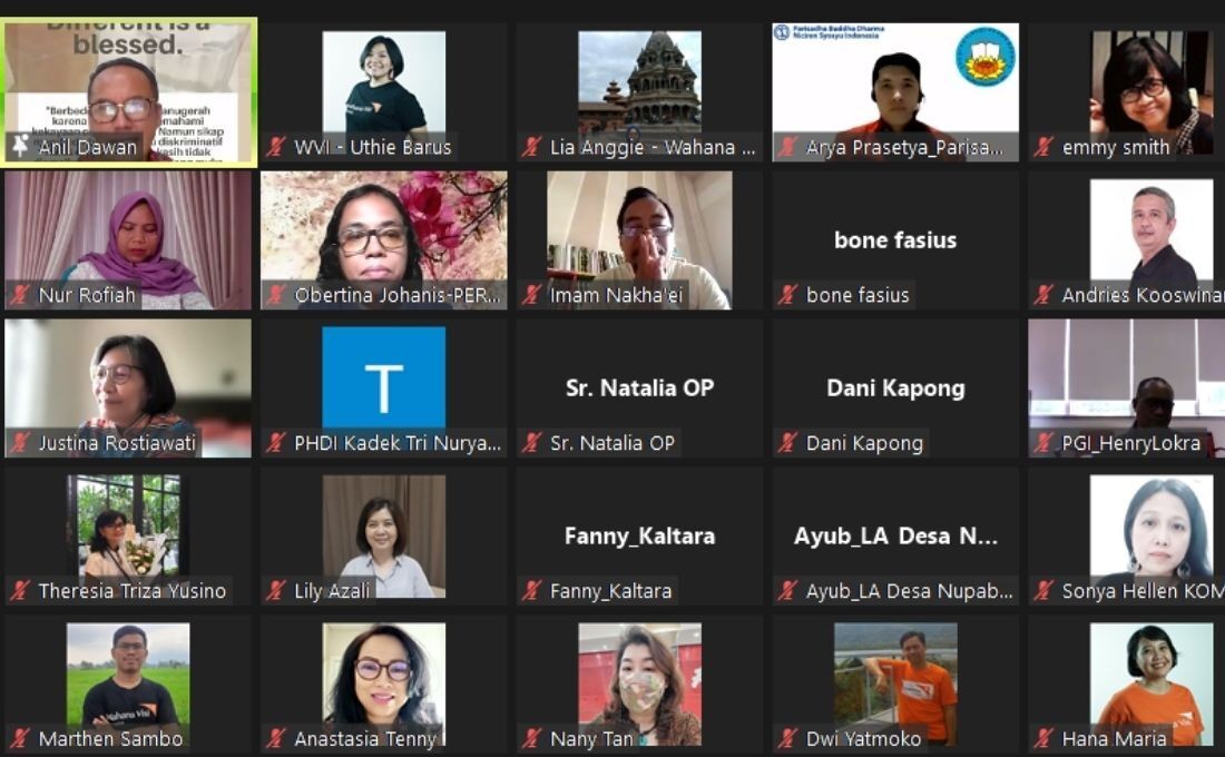 Demi Penghapusan Kekerasan Seksual, WVI Undang Tokoh Agama dan Adat Bicarakan RUU TPKS