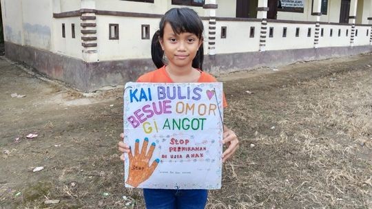 Tiara Si Anak Penggerak Perlindungan Anak