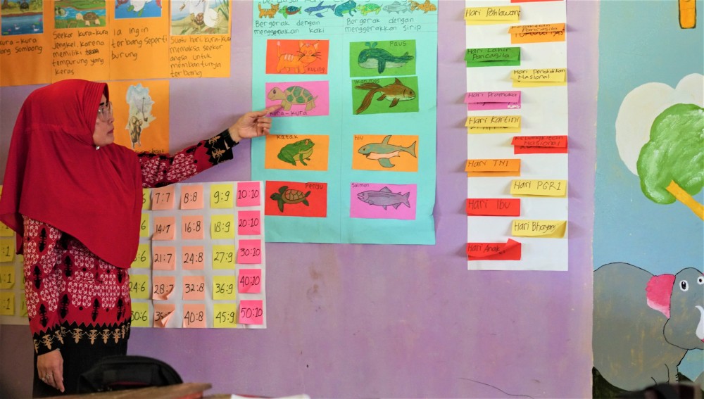 Tingkatkan Minat Belajar Siswa, Lina Praktikkan Cara Ini