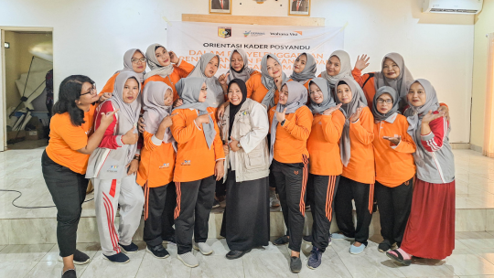 Reliable Posyandu Cadres Make Valuable Impact to Family Health 