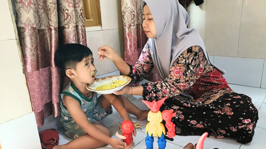 Nutrition Post: Nurturing Children and Mother’s Growth 