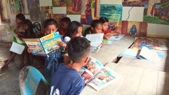 Children’s Forum Supports Reading Corner in The Village 