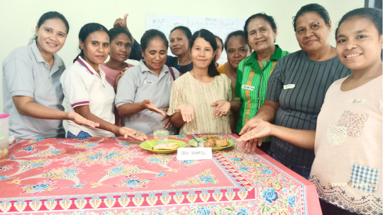 Community Health Volunteer Bridging Changes in Parenting 