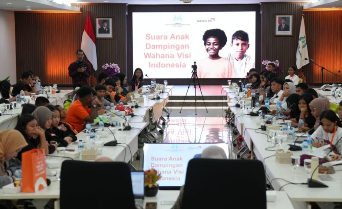 42 Perwakilan Anak Difasilitasi Wahana Visi Beraudiensi dengan Kementerian PPPA dan KPAI